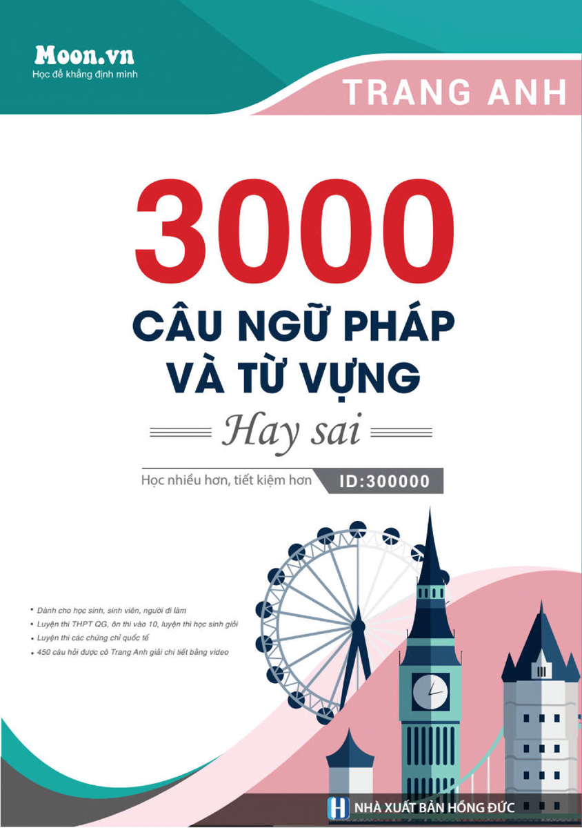 3000 Câu Ngữ Pháp - Từ Vựng Tiếng Anh Hay Sai