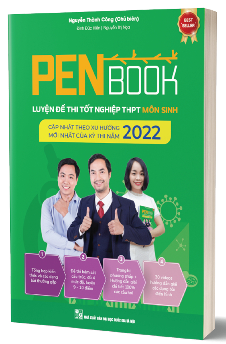 PENBOOK – Luyện Đề Thi Tốt Nghiệp THPT Môn Sinh Học 2022