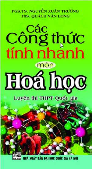 Các Công Thức Tính Nhanh môn Hóa Học