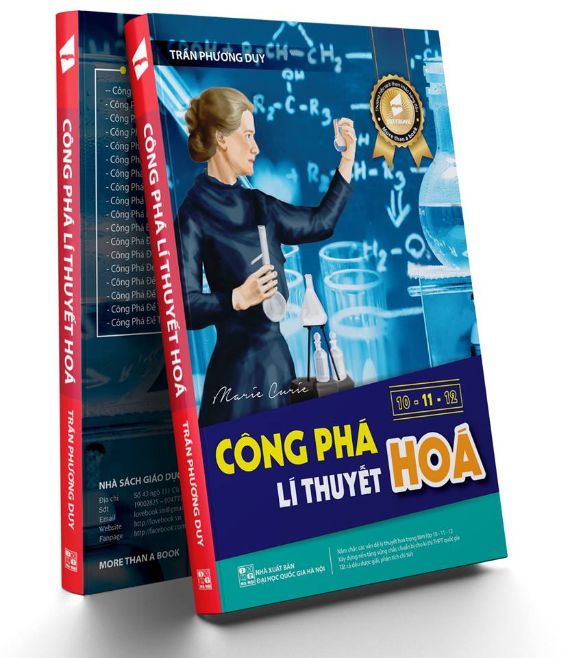 [Tải sách] Công Phá Lí Thuyết Hóa Lớp 10-11-12 PDF