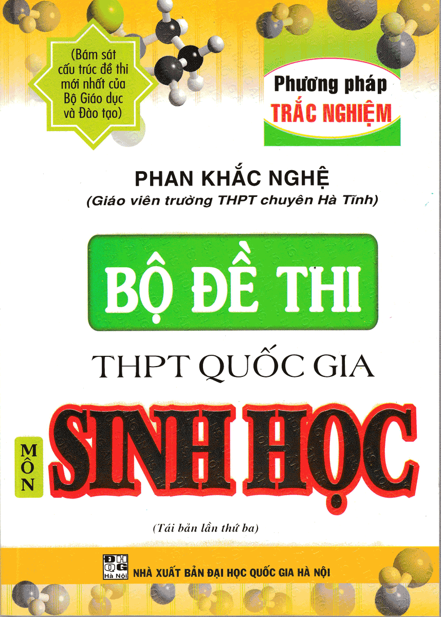 [Tải sách] Bộ Đề Thi THPT Quốc Gia Sinh Học PDF