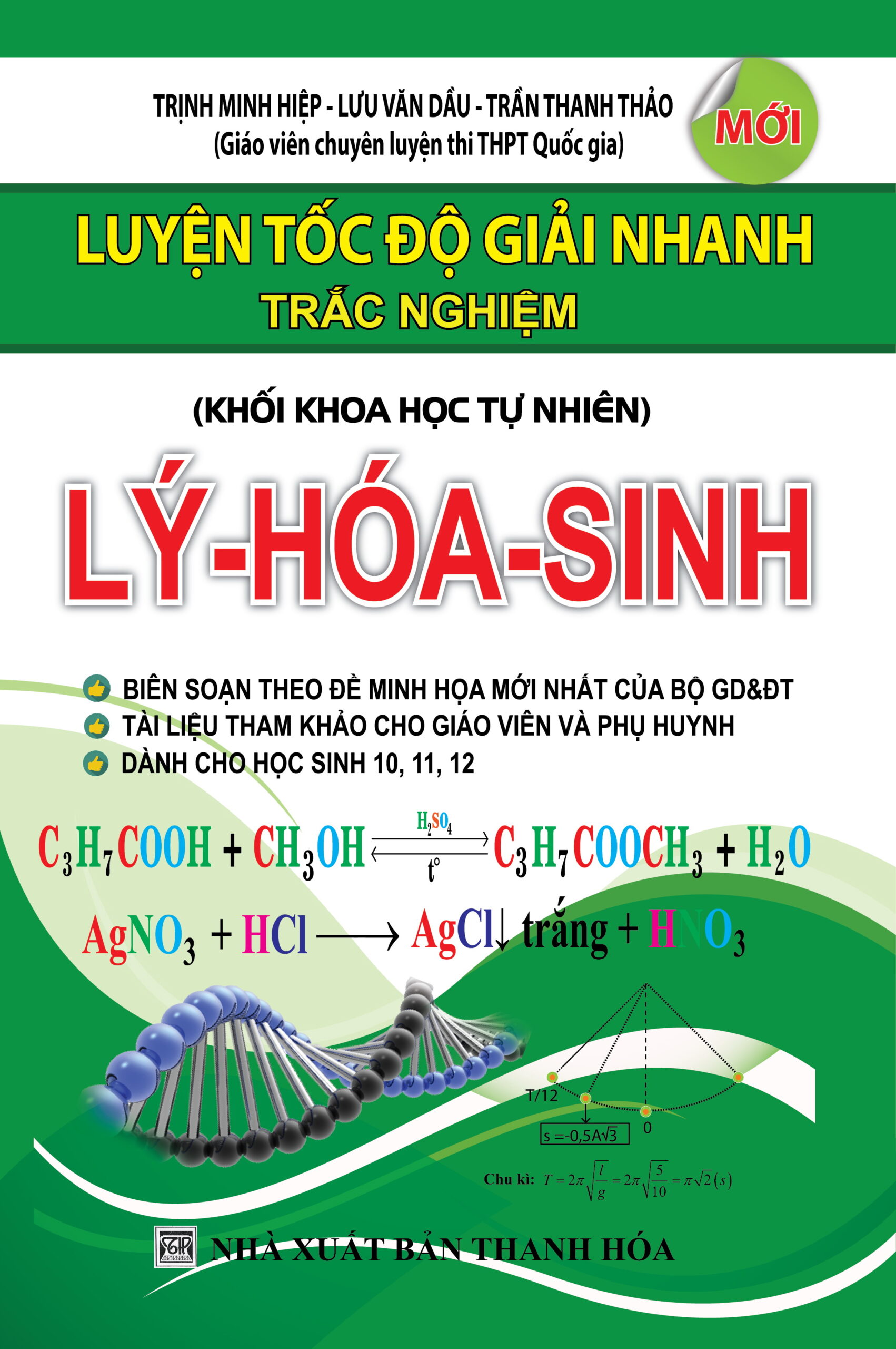 [Tải sách] Luyện Tốc Độ Giải Nhanh Trắc Nghiệm Lý – Hóa -Sinh PDF