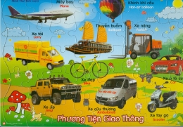 [Tải sách] Ghép Hình Phương Tiện Giao Thông PDF.