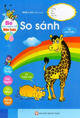 [Tải sách] Bé Làm Quen Với Môn Toán – So Sánh PDF.