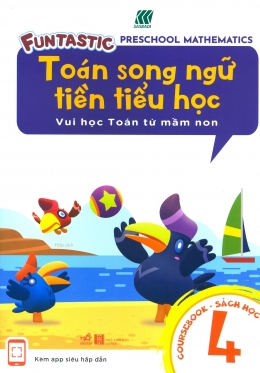 [Tải sách] Toán Song Ngữ Tiền Tiểu Học – Sách Học 4 PDF.