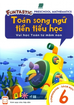 [Tải sách] Toán Song Ngữ Tiền Tiểu Học – Sách Học 6 PDF.