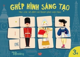 [Tải sách] Ghép Hình Sáng Tạo – Học Các Số Đếm Và Khám Phá Văn Hóa PDF.