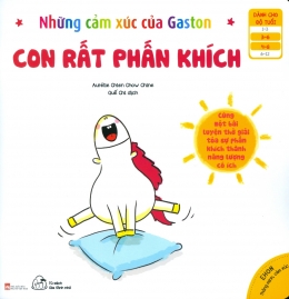 [Tải sách] Ehon Thông Minh, Cảm Xúc – Những Cảm Xúc Của Gaston: Con Rất Phấn Khích PDF.