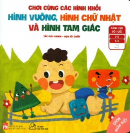 [Tải sách] Ehon Nhận Biết – Hình Vuông, Hình Chữ Nhật Và Hình Tam Giác PDF.