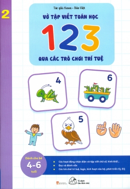 [Tải sách] Vở Tập Viết Toán Học Qua Các Trò Chơi Trí Tuệ 2 PDF.