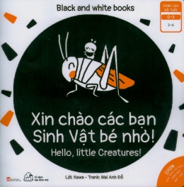 [Tải sách] Ehon Kích Thích Thị Giác – Xin Chào Các Bạn Sinh Vật Bé Nhỏ! (Song Ngữ) PDF.