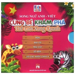 [Tải sách] Boxset Cùng Bé Khám Phá Thế Giới Xung Quanh – Hoa – Rau Củ – Trái Cây – Số Đếm – Cờ Các Nước Châu Á (Song Ngữ Anh-Việt) (Bộ 5 Cuốn) PDF.