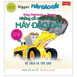 [Tải sách] Bộ Sách Busy Machines + Puzzle Activity – Digger: Máy Đào Đất (Song Ngữ Anh – Việt) – Kèm Mô Hình Lắp Ghép PDF.