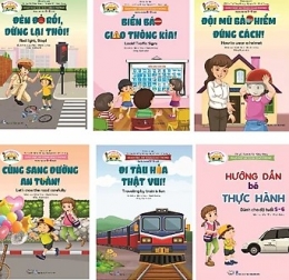 [Tải sách] Combo sách Giáo dục An toàn giao thông dành cho trẻ 5-6 tuổi (6 cuốn) PDF.