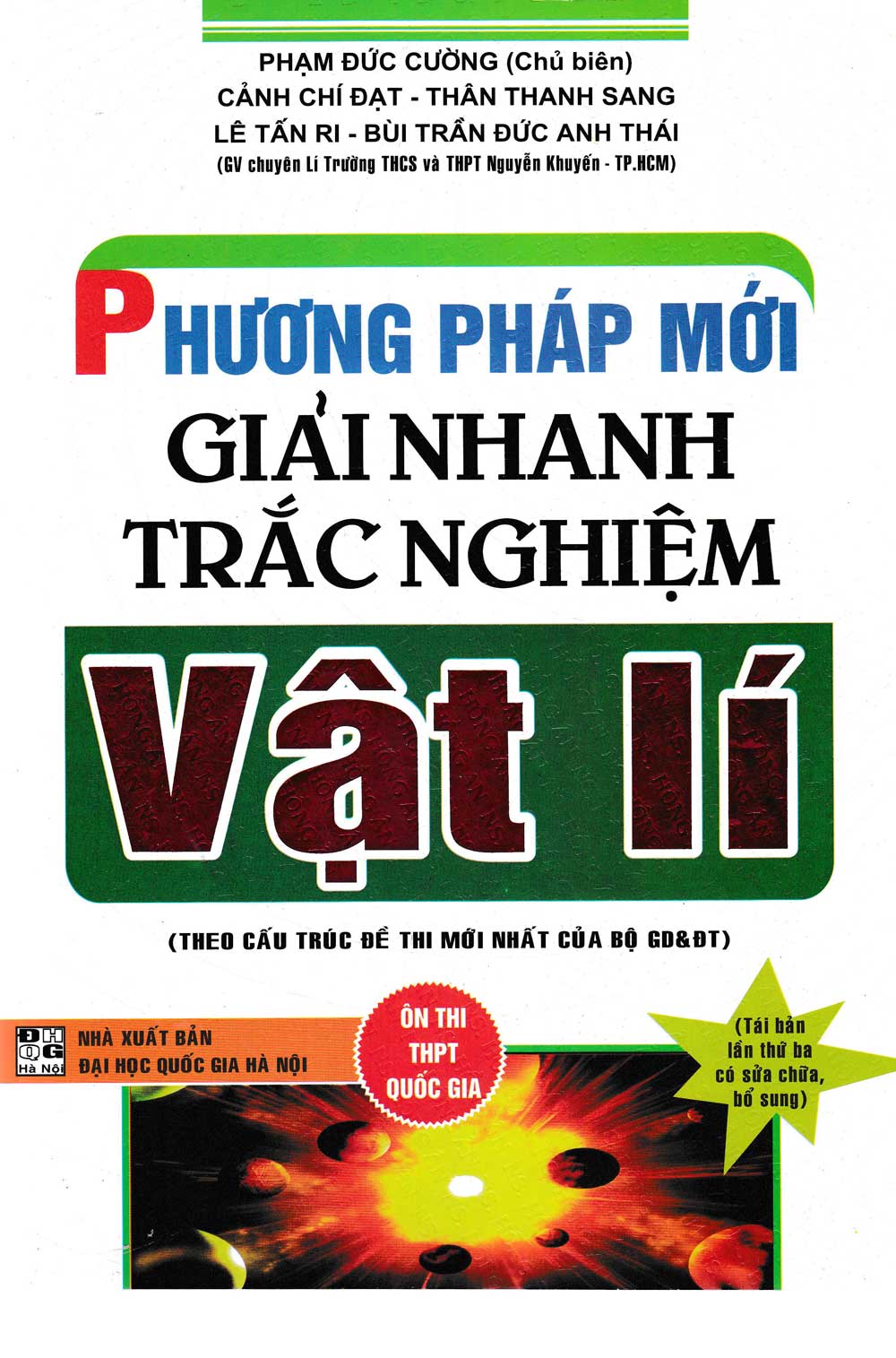 [Tải sách] Phương Pháp Mới Giải Nhanh Trắc Nghiệm Vật Lí PDF