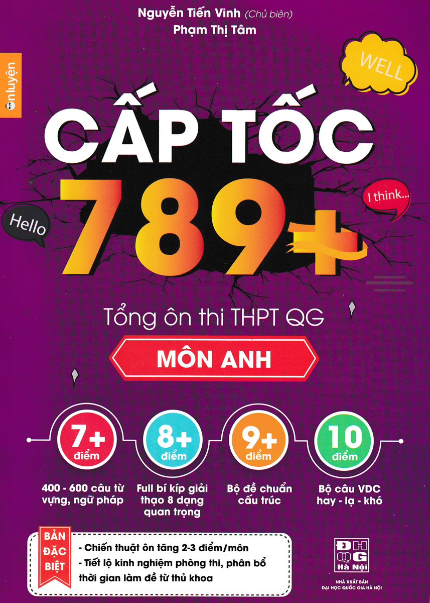 Cấp Tốc 789+ Tổng Hợp Ôn Thi THPT Quốc Gia Môn Anh