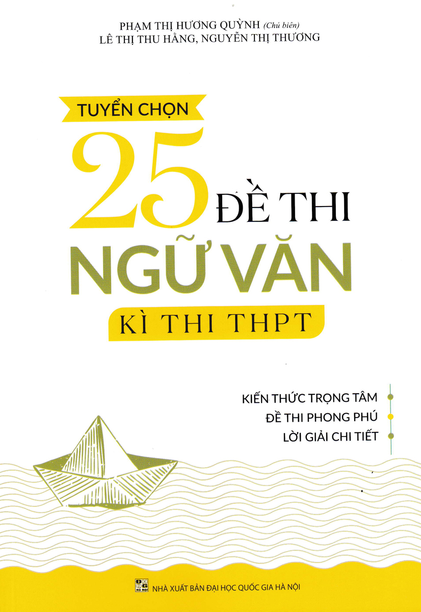 [Tải sách] Tuyển Chọn 25 Đề Thi Ngữ Văn Kì Thi THPT PDF