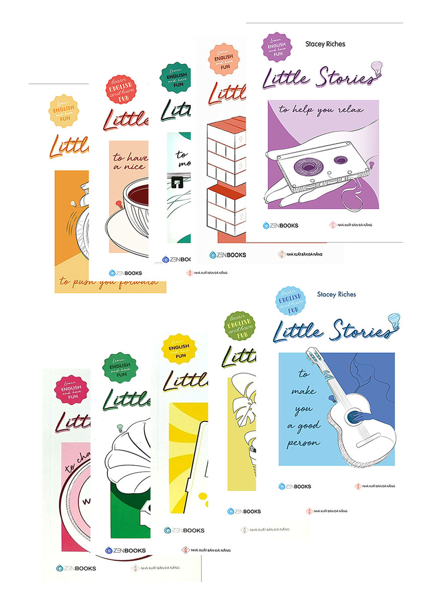 Combo Bộ Sách  Little stories (10 cuốn)