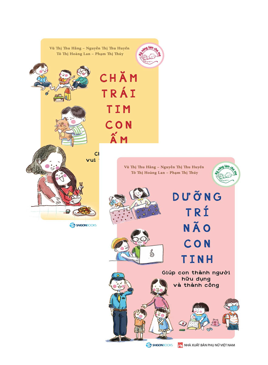 Combo Chăm Trái Tim Con Ấm + Dưỡng Trí Não Con Tinh