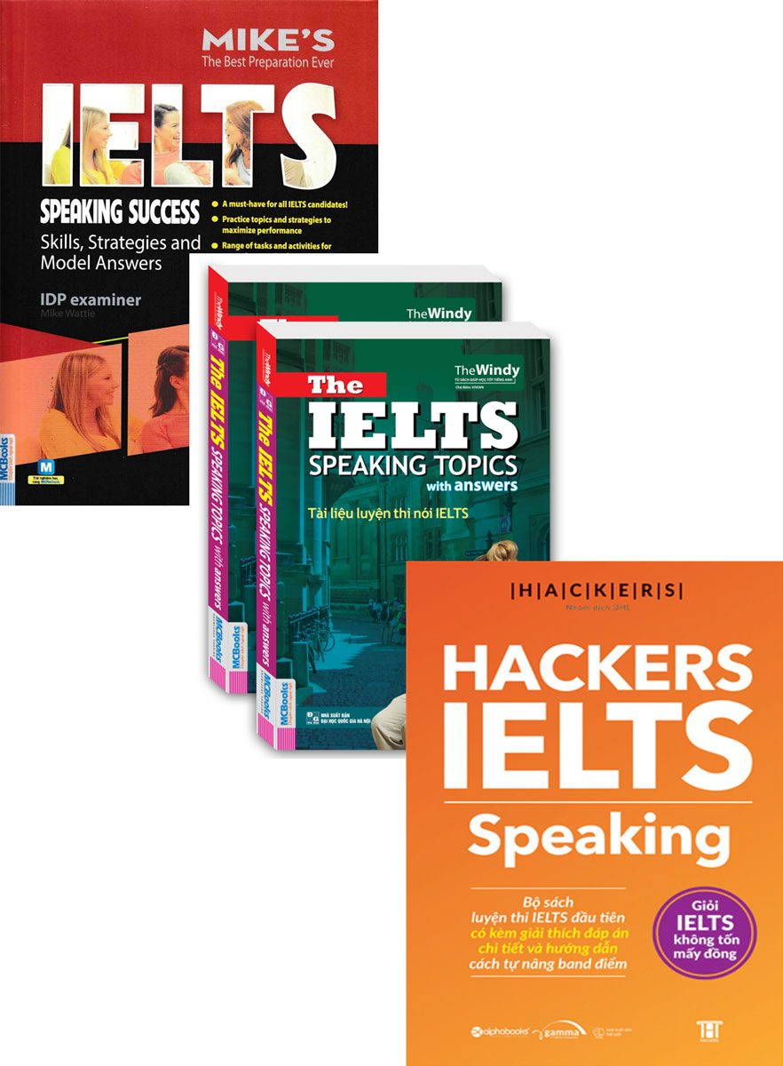 Combo Sách Luyện Thi IELTS Speaking