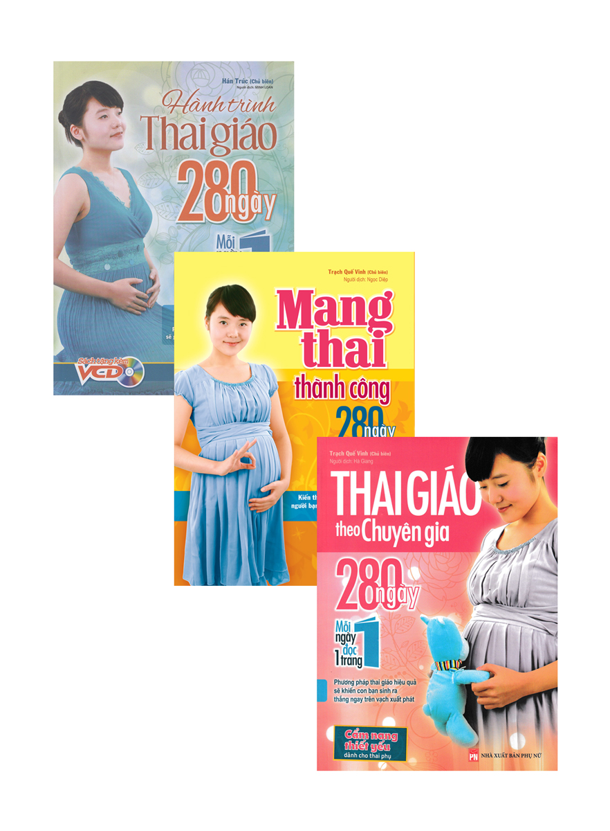Combo Bộ Sách 280 Ngày Thai Giáo