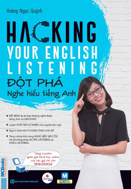 Hacking your English Listening – Đột Phá Nghe Hiểu Tiếng Anh