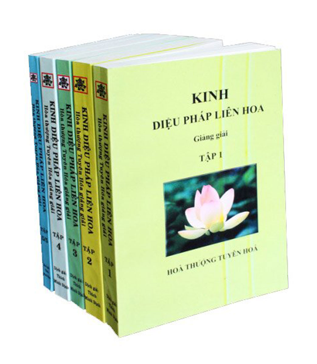 Kinh Diệu Pháp Liên Hoa Giảng Giải (Trọn Bộ 5 Cuốn)