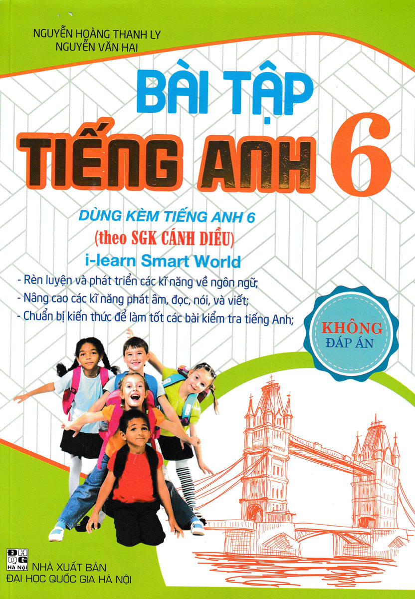 Tải Sach Bai Tập Tiếng Anh Lớp 6 Khong đap An Dung Kem Sgk Canh Diều Pdf Taisachpdf