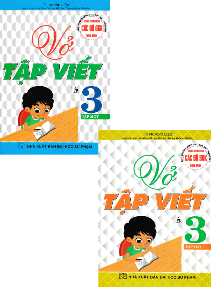 Combo Vở Tập Viết Lớp 3 (Dùng Chung Cho Các Bộ SGK Hiện Hành) (Bộ 2 Cuốn)