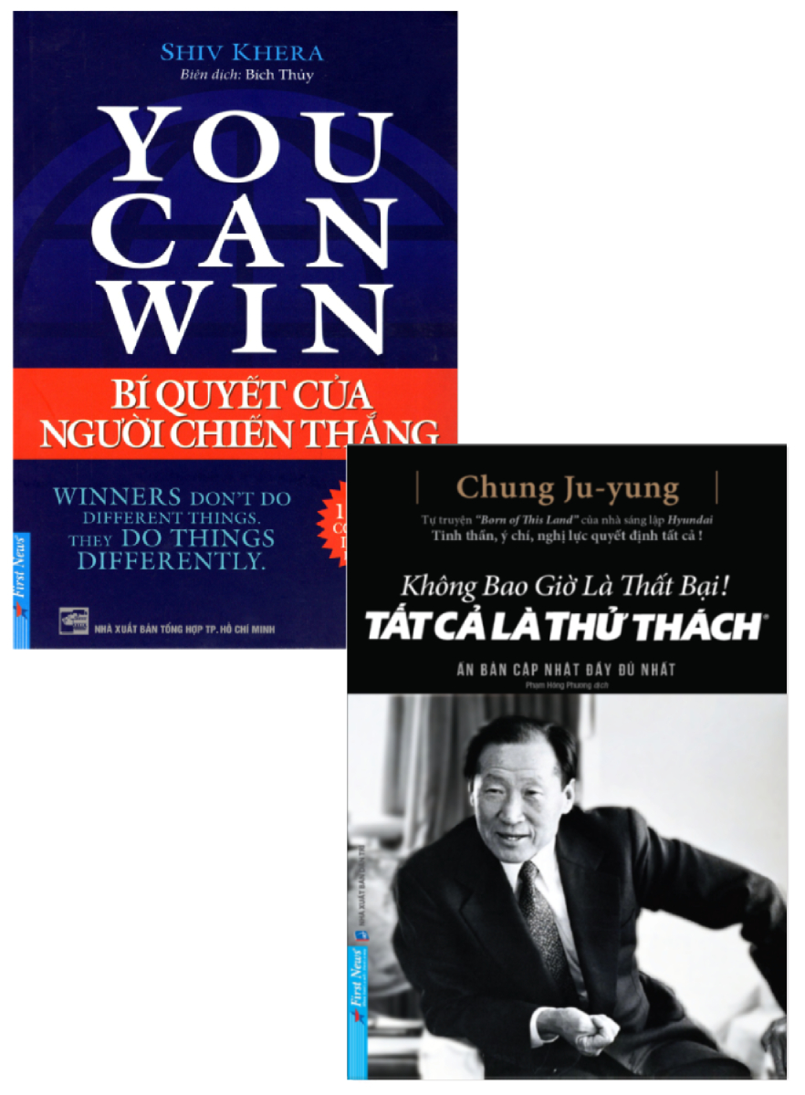 Combo You Can Win - Bí Quyết Của Người Chiến Thắng + Không Bao Giờ Là Thất Bại, Tất Cả Là Thử Thách (Bộ 2 Cuốn)