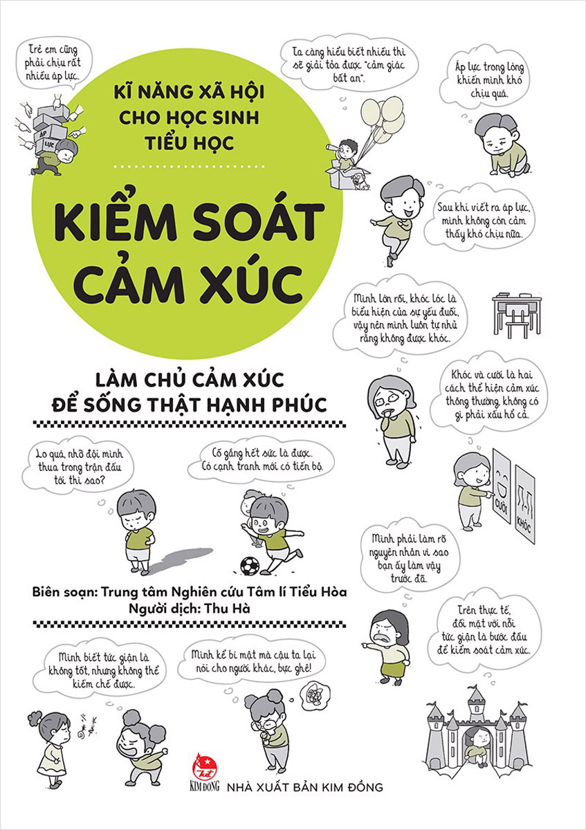 Kĩ Năng Xã Hội Cho Học Sinh Tiểu Học - Kiểm Soát Cảm Xúc