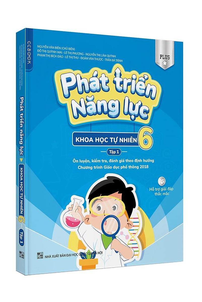 Phát Triển Năng Lực Khoa Học Tự Nhiên 6 - Tập 1 (Phiên Bản Plus)