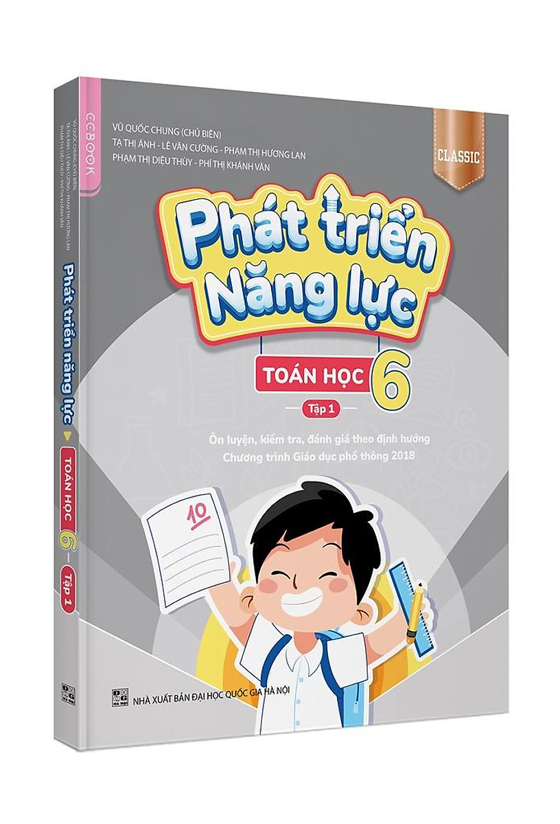 Phát Triển Năng Lực Toán Học 6 - Tập 1 (Phiên Bản Classic)