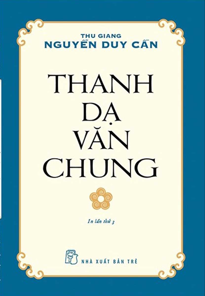 [Tải sách] Thanh Dạ Văn Chung PDF