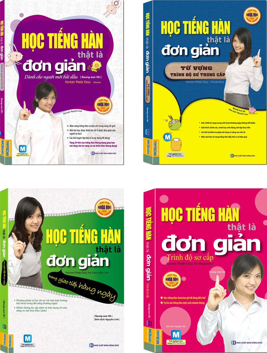 Combo Học Tiếng Hàn Thật Là Đơn Giản Của  Seung -eun Oh