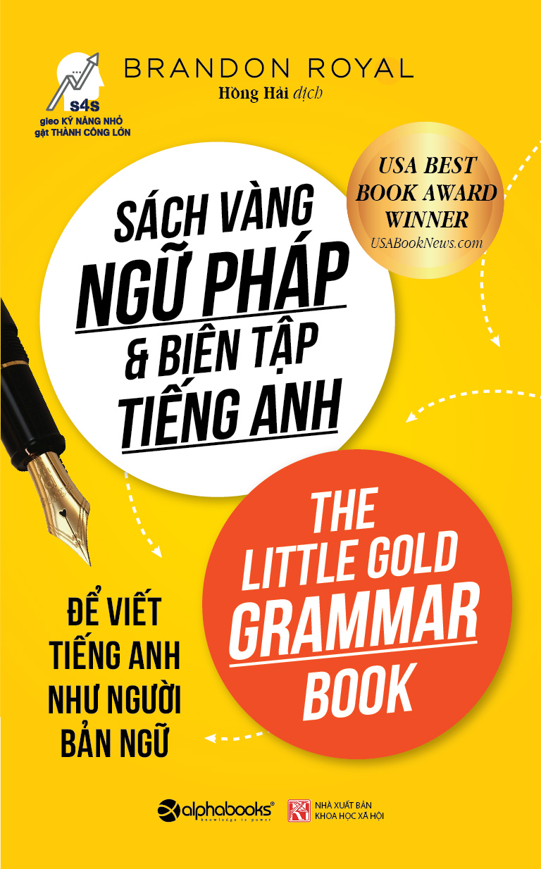 Sách Vàng Ngữ Pháp Và Biên Tập Tiếng Anh (Tái Bản 2018)