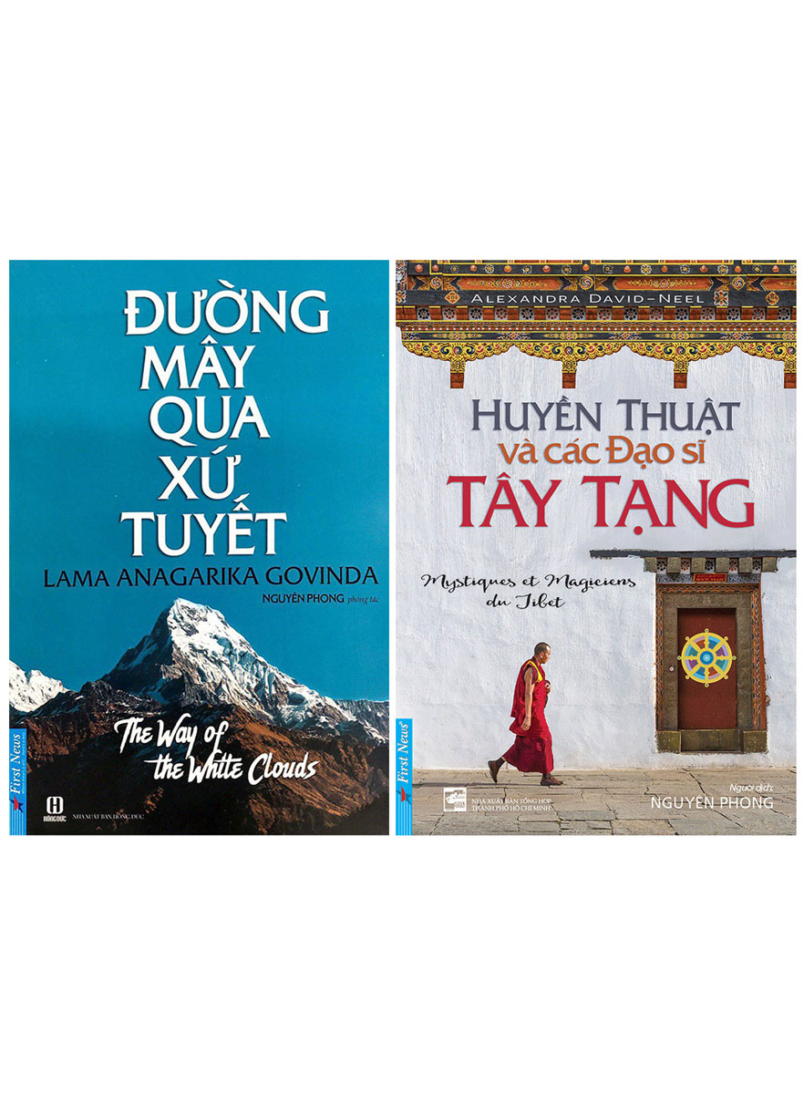 Combo Đường Mây Qua Xứ Tuyết + Huyền Thuật Và Các Đạo Sĩ Tây Tạng (2 Quyển)