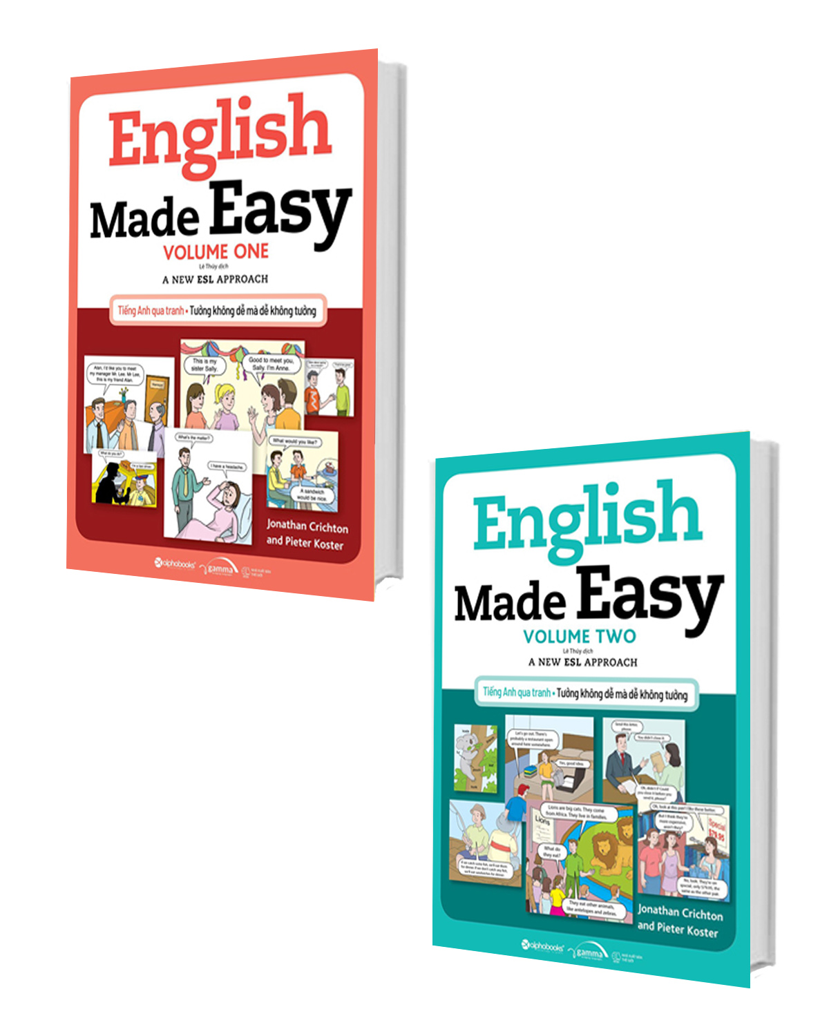 Combo English Made Easy - Volume 1+2
