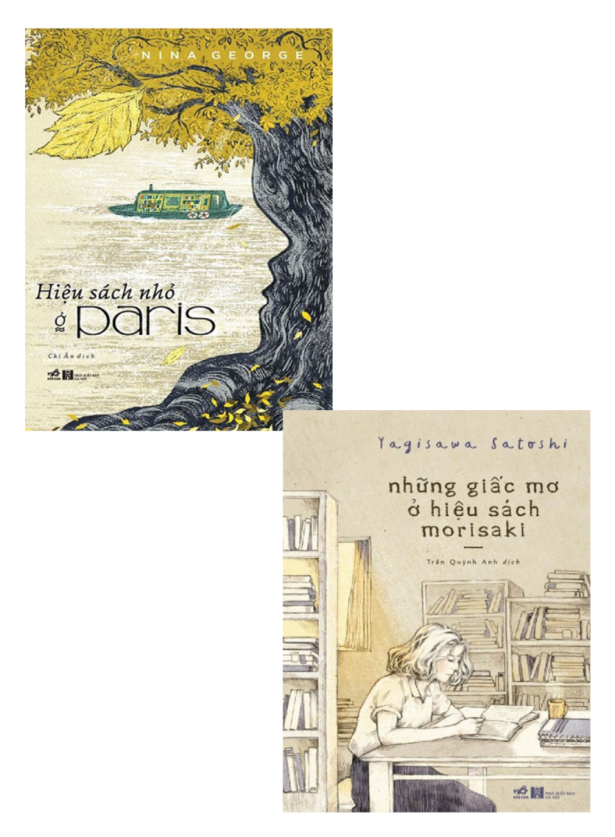 Combo Hiệu Sách Nhỏ Ở Paris + Những Giấc Mơ Ở Hiệu Sách Morisaki (Bộ 2 Cuốn)