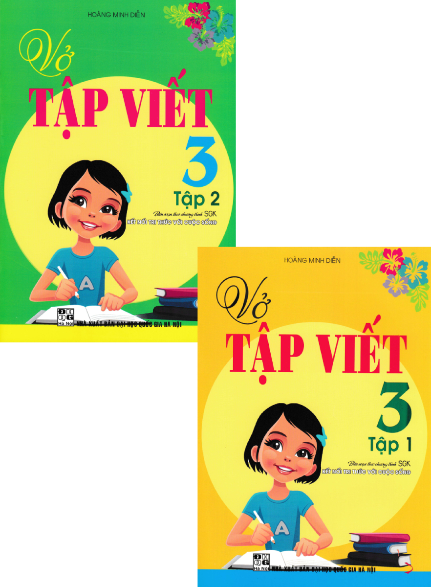 Combo Vở Tập Viết Lớp 3 (Biên Soạn Theo Chương Trình SGK Kết Nối Tri Thức Với Cuộc Sống) (Bộ 2 Cuốn)