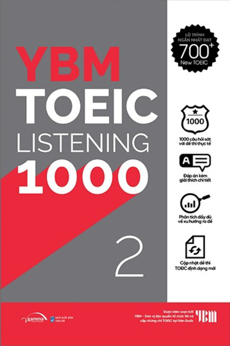 YBM Actual Toeic Tests LC 1000 - Vol 2