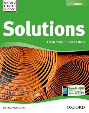 Solutions Elementary Student's Book 2Ed